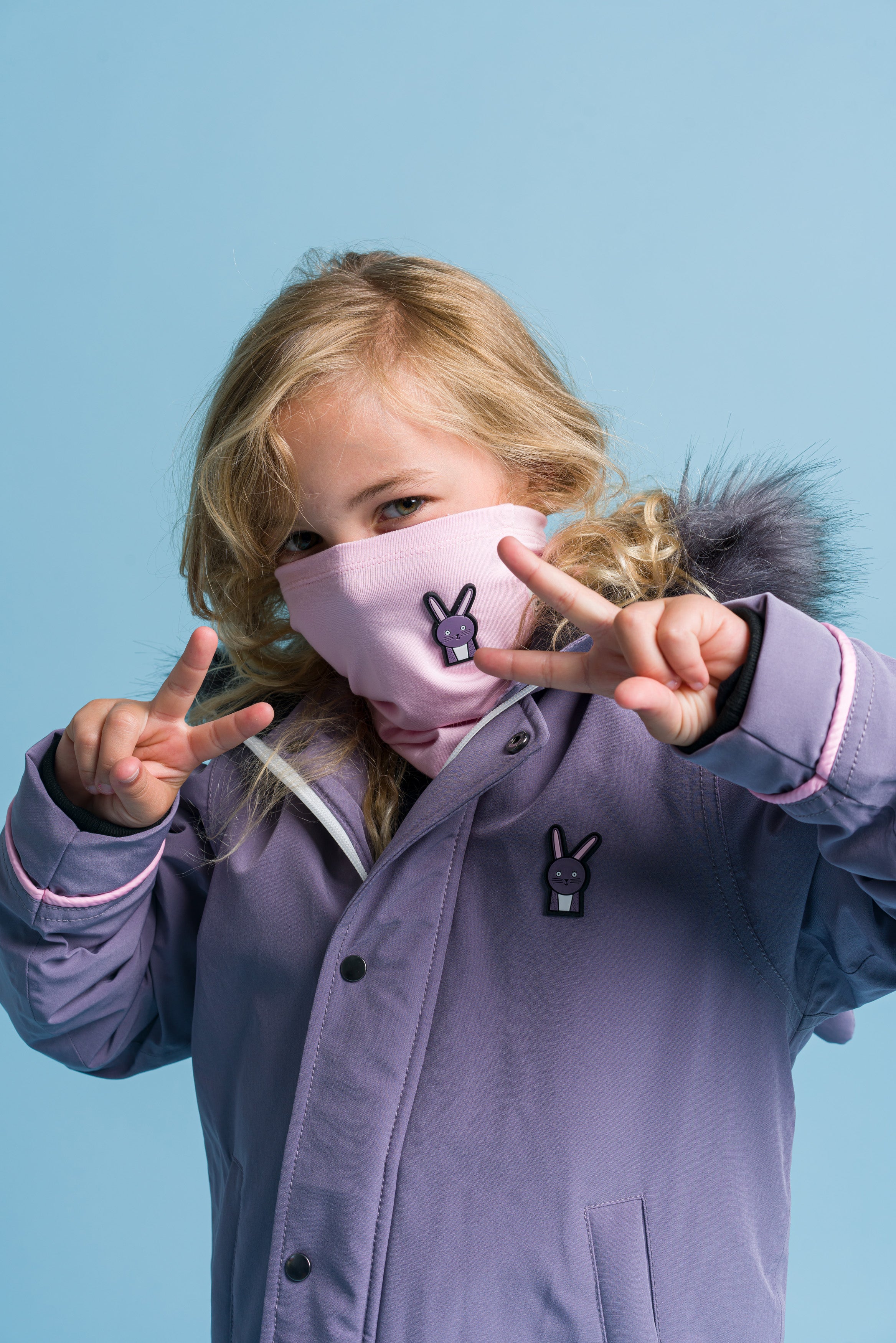 Kaklo mova Hop the Bunny